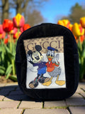 Mickey and Donald Backpack (Black)