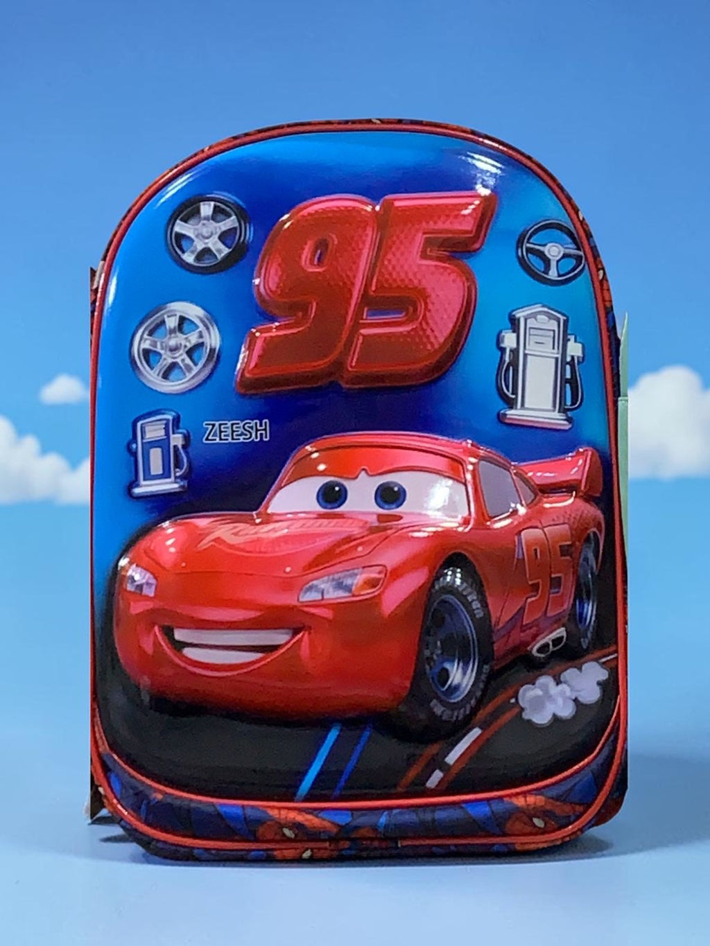 3D Car 95 Backpack